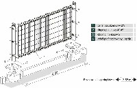 Elementem systemu panelowego jest take podmurwka z prefabrykatw betonowych.